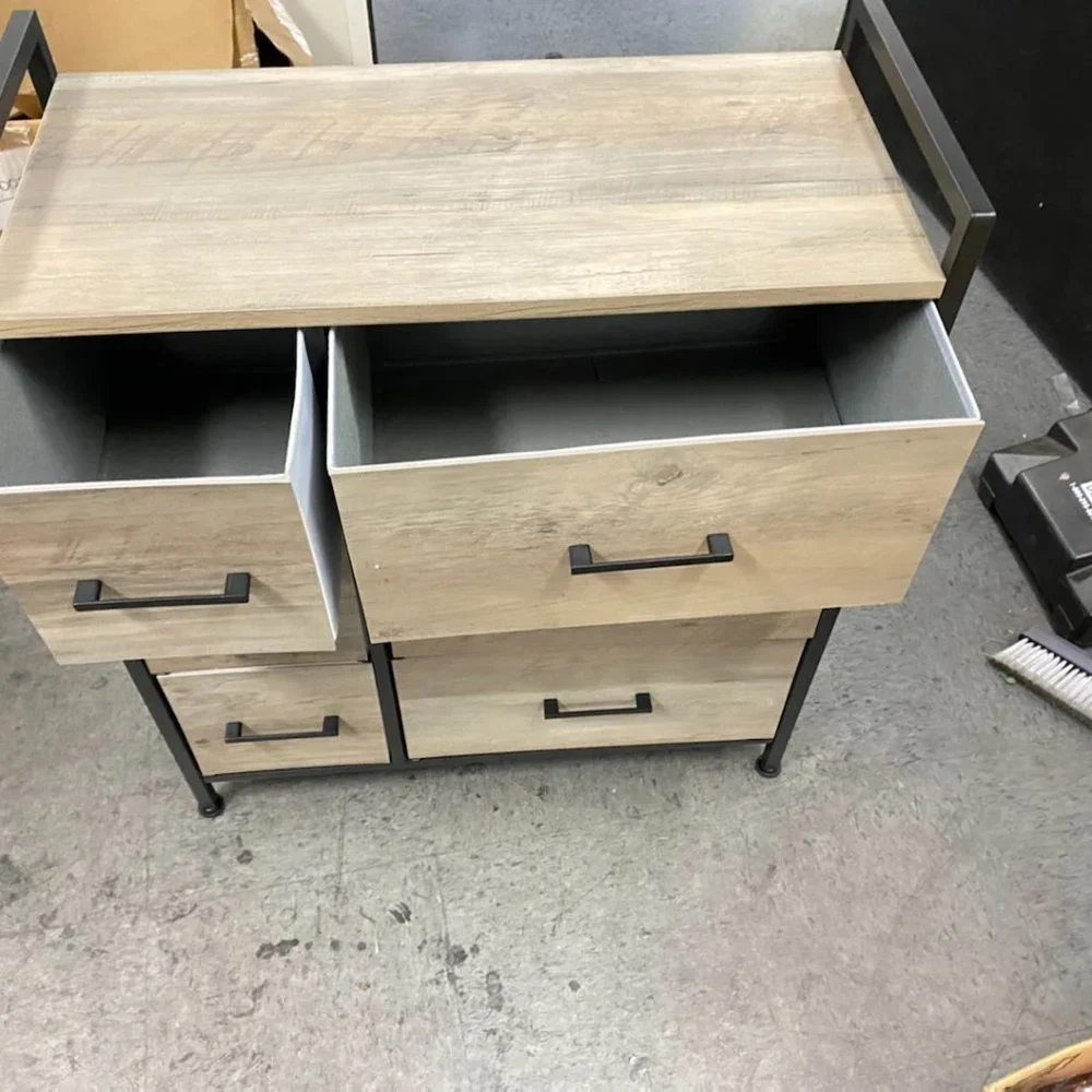 Linsy Home greige dresser with 6 drawers